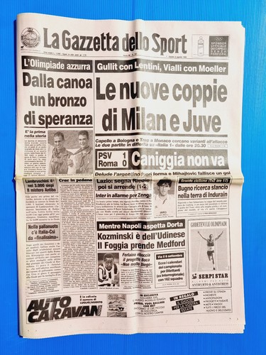 Gazzetta dello sport - dello, agosto