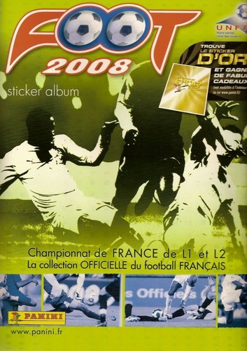 Foot france panini 2008 - foot,